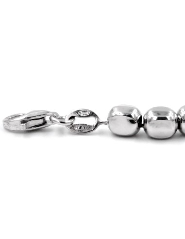 Würfel Armband aus 925er Sterlingsilber