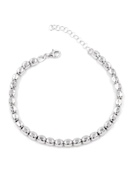 Würfel Armband aus 925er Sterlingsilber
