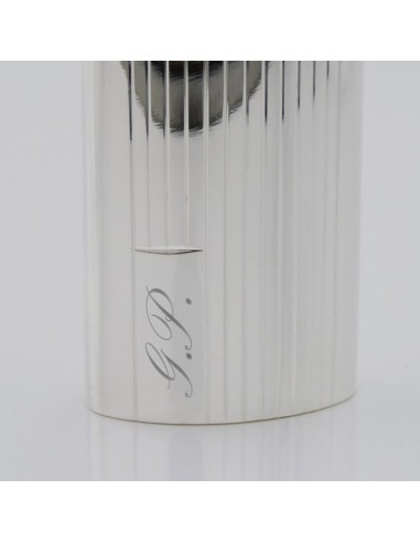 Sterling Silver Vertical Lines Lighter Holder...