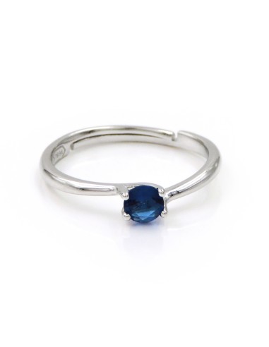 Solitaire Engagement Ring 925 Sterling Silver 