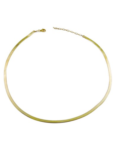 Collana Snake Piattina in Argento Sterling 925