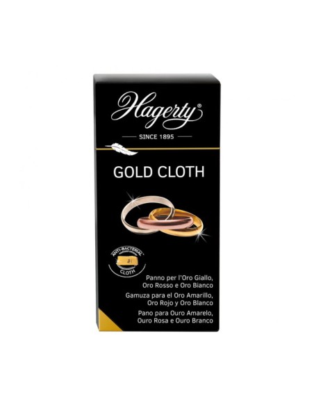 Hagerty Gold Cloth Tuch zum Reinigen von Goldschmuck