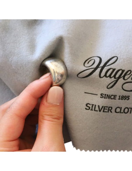 Hagerty Silver Cloth Tuch zum Reinigen von Silberschmuck
