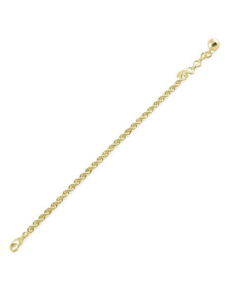 Bracciale Korda in Bronzo Placcato Oro