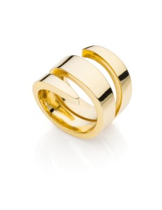 Anello a Spirale Dorato