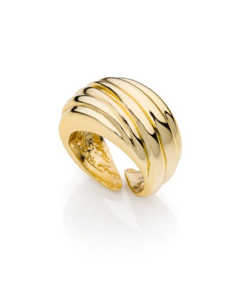 Anello Fascione Avvolgente Dorato