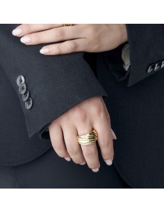 Goldener Maxi-Bandring 2