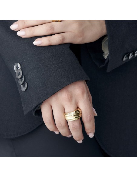 Golden Maxi Band Ring 
