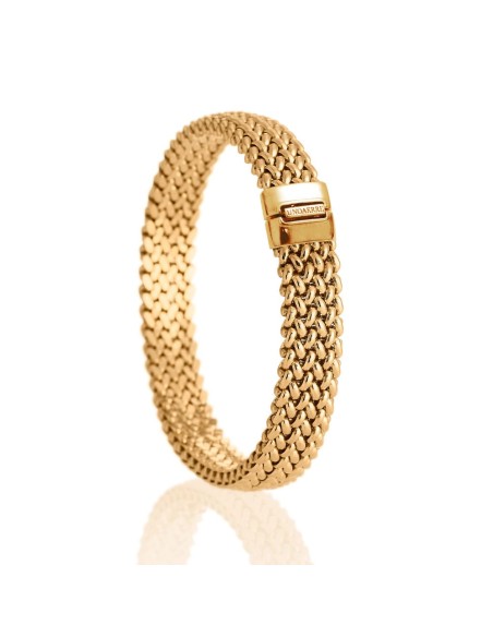 Bracciale Maglia Chicco in Argento 925 Placcato Oro