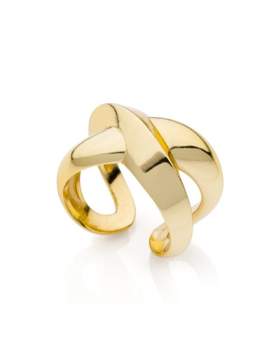 Goldener X Ring