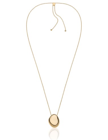Collana Lunga in Argento Dorato Boule