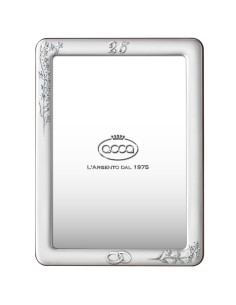 Satin 925er Sterlingsilber Bilderrahmen zum 25 Jahrestag...