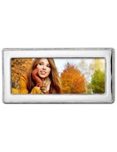 Portafoto 25x10 cm Cornice in Argento 925 Lucido con...
