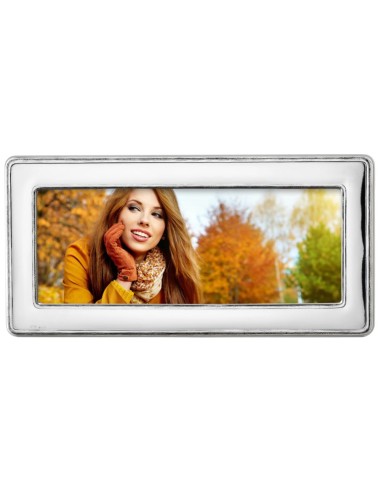 925 Sterling Silver Picture Frame 10x4'' with...