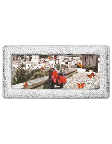 925 Sterling Silver Picture Frame 10x4''...