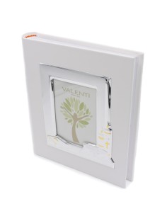 Christening White Photo Album Cover Frame 4 x 6 2