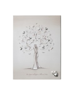 Quadro Decorativo Sposi Albero della Vita 