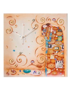 Orologio da Parete L'Abbraccio di Klimt 