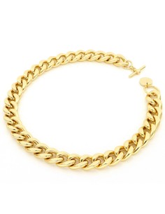 Collana Groumette in Bronzo Dorato