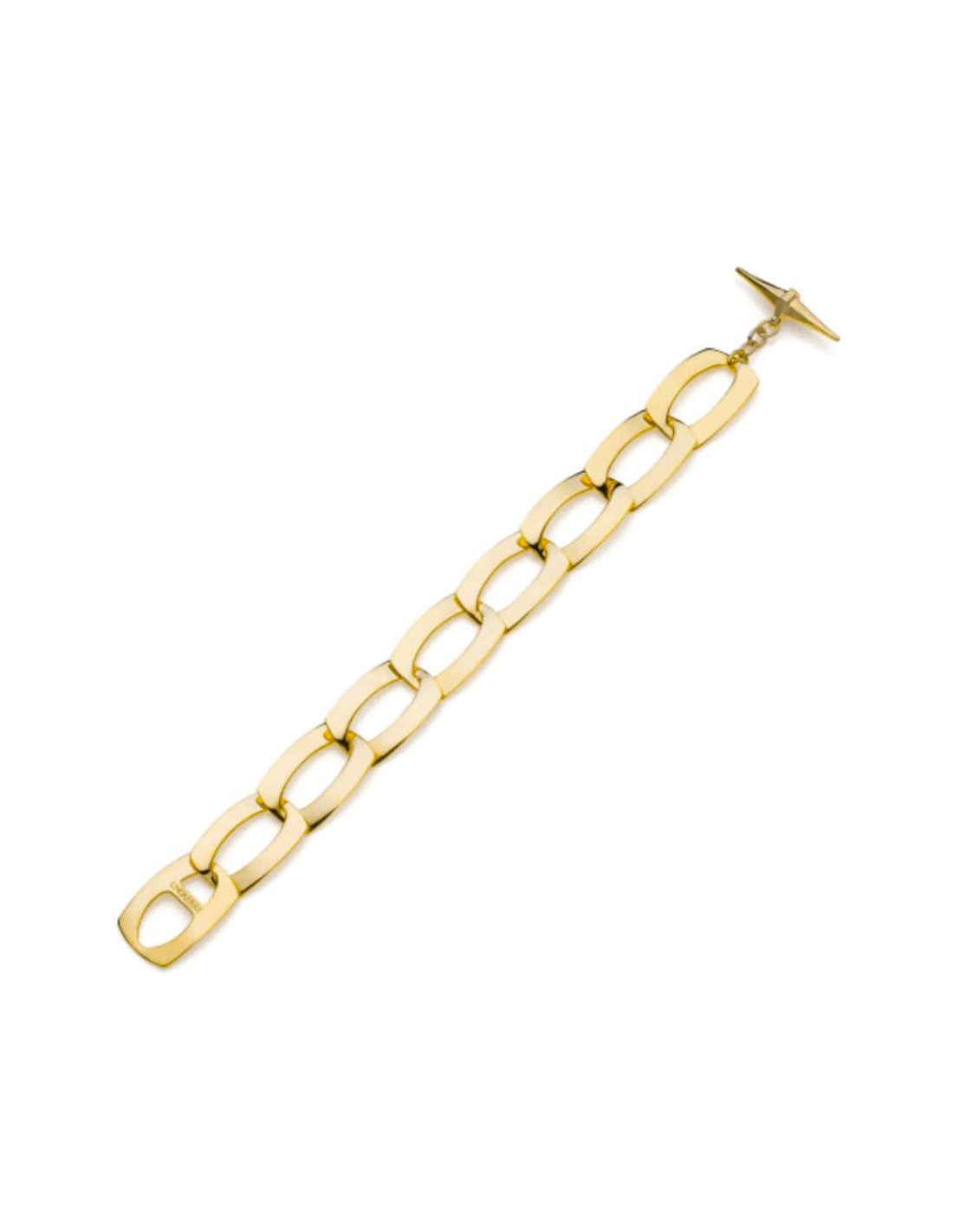 Bestyle Bracciale Donna Catena Serpente Piatta – Acciaio Inossidabile, 3/5 Mm, Regolabile Con Confezione