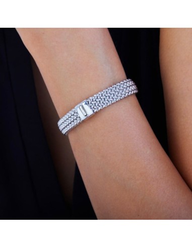 Sterling Silver Grain of Rice Chain Bracelet