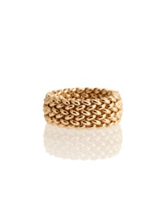 Grain of Rice 925 Sterling Silver Ring 
