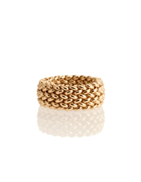 Grain of Rice 925 Sterling Silver Ring 