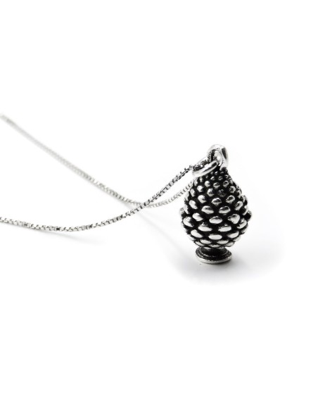 Collana con Ciondolo Pigna Siciliana in Argento 925