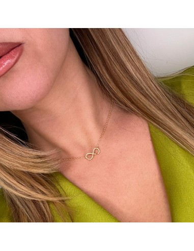 Sterling Silver Infinity Necklace