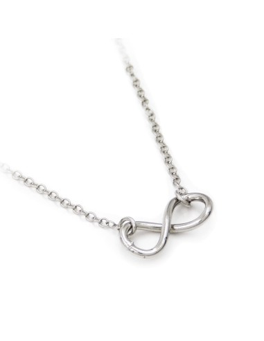 Unendlichkeitskette aus 925er Sterlingsilber