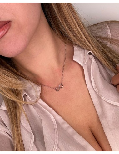 Sterling Silver Infinity Necklace