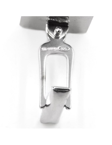 Personalized 925 Sterling Silver Square Cufflinks 