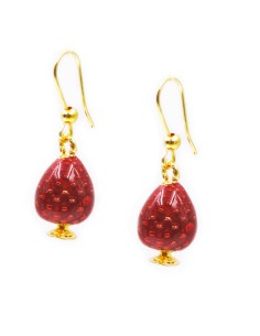 Orecchini Pigna Siciliana in Argento 925 