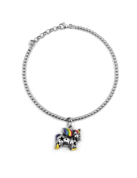 Unicorn Bracelet 925 Sterling Silver