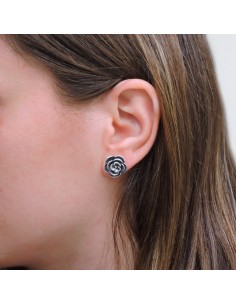 Orecchini Camelia in Argento 925  2