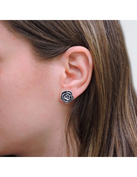 Orecchini Camelia in Argento 925 