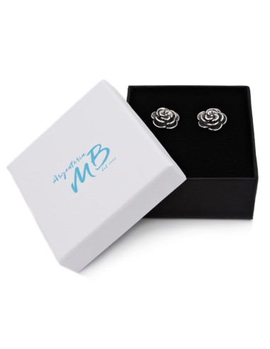 Camellia Earrings 925 Sterling Silver