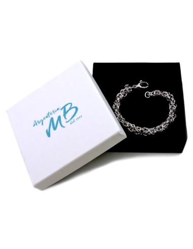 Bracciale Maglia Bizantina in Argento 925  