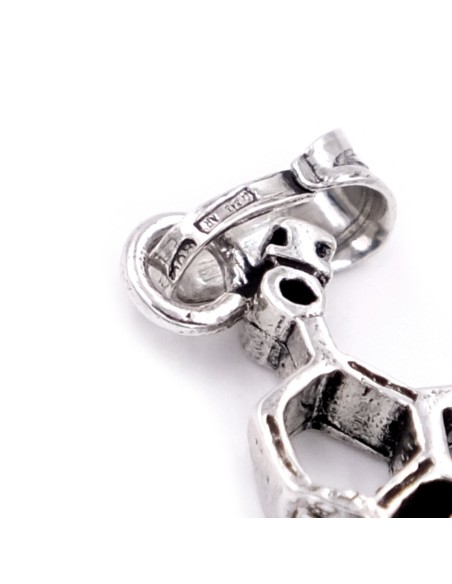 Bracciale Angelo di Dio Preghiera Donna in Argento 925 Rodiato 