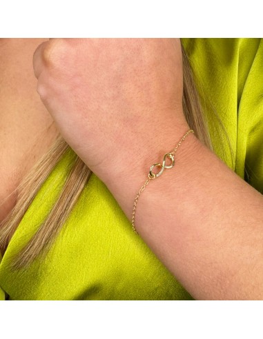 Infinity-Armband aus 925er Sterlingsilber