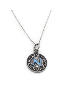 Sterling Silver Necklace with Naples Pendant