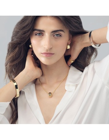 Collana con Pendente Anello Multisfaccettato
