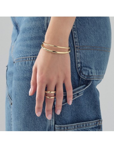 Golden Lines Ring 