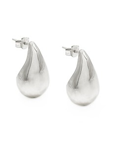 Tropfenförmige Ohrringe aus 925er Sterlingsilber
