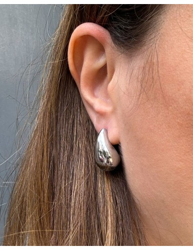 Tropfenförmige Ohrringe aus 925er Sterlingsilber