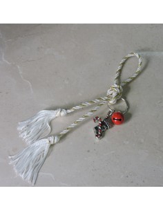 Weihnachtsstrumpfdekoration mit Zuckerstange aus... 2