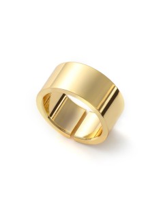 Anello a Fascia Dorato Lucido