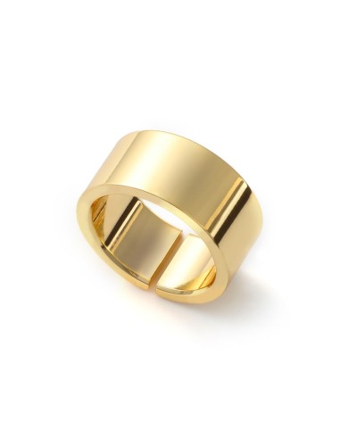 Glänzender Goldener Bandring