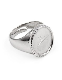 Customizable 925 Sterling Silver Oval Chevalier Ring 