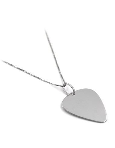 Bracciale Catena Donna in Argento 925 Rodiato con Ciondolo Doppio Cuore